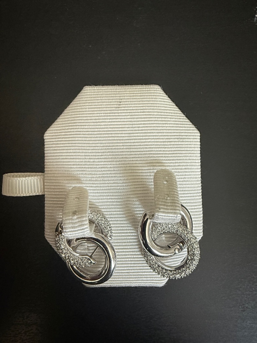 Swarovski Dextera hoop earrings - Picture 4 of 4